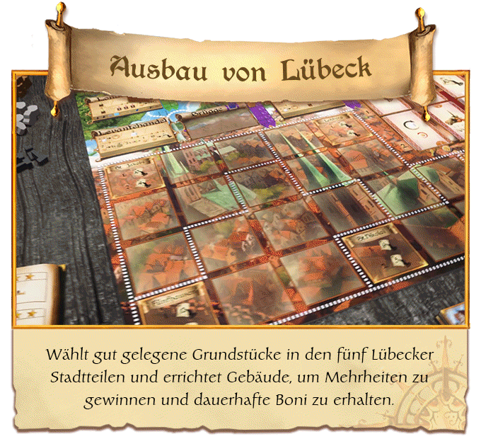 Spielablauf - Ausbau von Lübeck